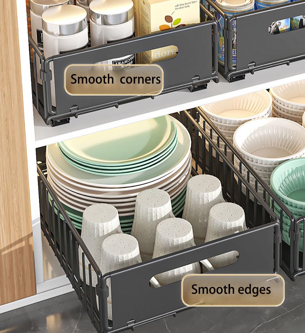 Garvee étagères et placards de cuisine s, compact 24.5 × 37.5 × 10 cm, 1 pièce pour un rangement de cuisine efficace, pour cuisine, salle de bain et rangement