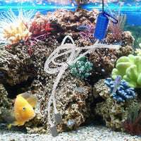 Pompe à air pour aquarium GARVEE Mini USB avec double diffuseur pour poissons d'intérieur et d'extérieur, silencieuse, portable, tube en silicone