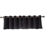 Ensemble de rideaux occultants Garvee pour cuisine, bloquant la lumière, résistants à la chaleur, courts, 132 x 46 cm, pour salon et chambre