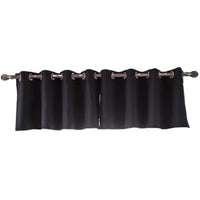 Ensemble de rideaux occultants Garvee pour cuisine, bloquant la lumière, résistants à la chaleur, courts, 132 x 46 cm, pour salon et chambre