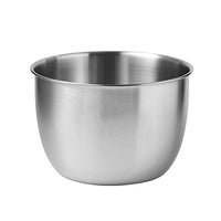 Bol mélangeur Garvee en acier inoxydable, anti-éclaboussures - Acier inoxydable 304, 21 x 14 cm, empilable, polyvalent pour la cuisine, la pâtisserie, les salades et les marinades.