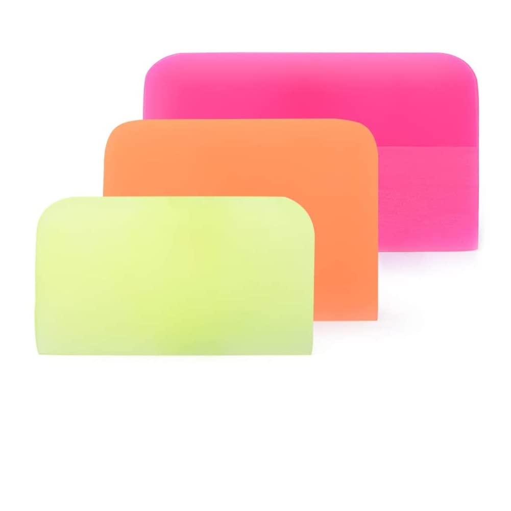 Kit de 3 pièces Garvee pour éliminer les rayures de voiture : gomme de silicone TPU flexible et protectrice pour le nettoyage et la protection de la peinture.