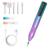 Ponceuse à ongles électrique sans fil Garvee, portable, rechargeable, silencieuse, embouts en céramique de haute qualité, USB-C, pour la maison et le salon