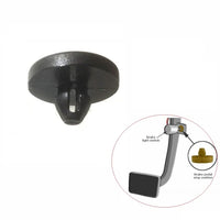 Garvee Lot de 12 butées en caoutchouc pour interrupteur de feu stop, compatibles avec la plupart des voitures. Compactes et faciles à installer, noires, 1,8 x 1,1 cm.