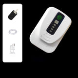 Garvee Pompe à Air Aquarium Silencieuse Rechargeable USB pour Bassin, Pêche, Aquarium Compacte 200g - A
