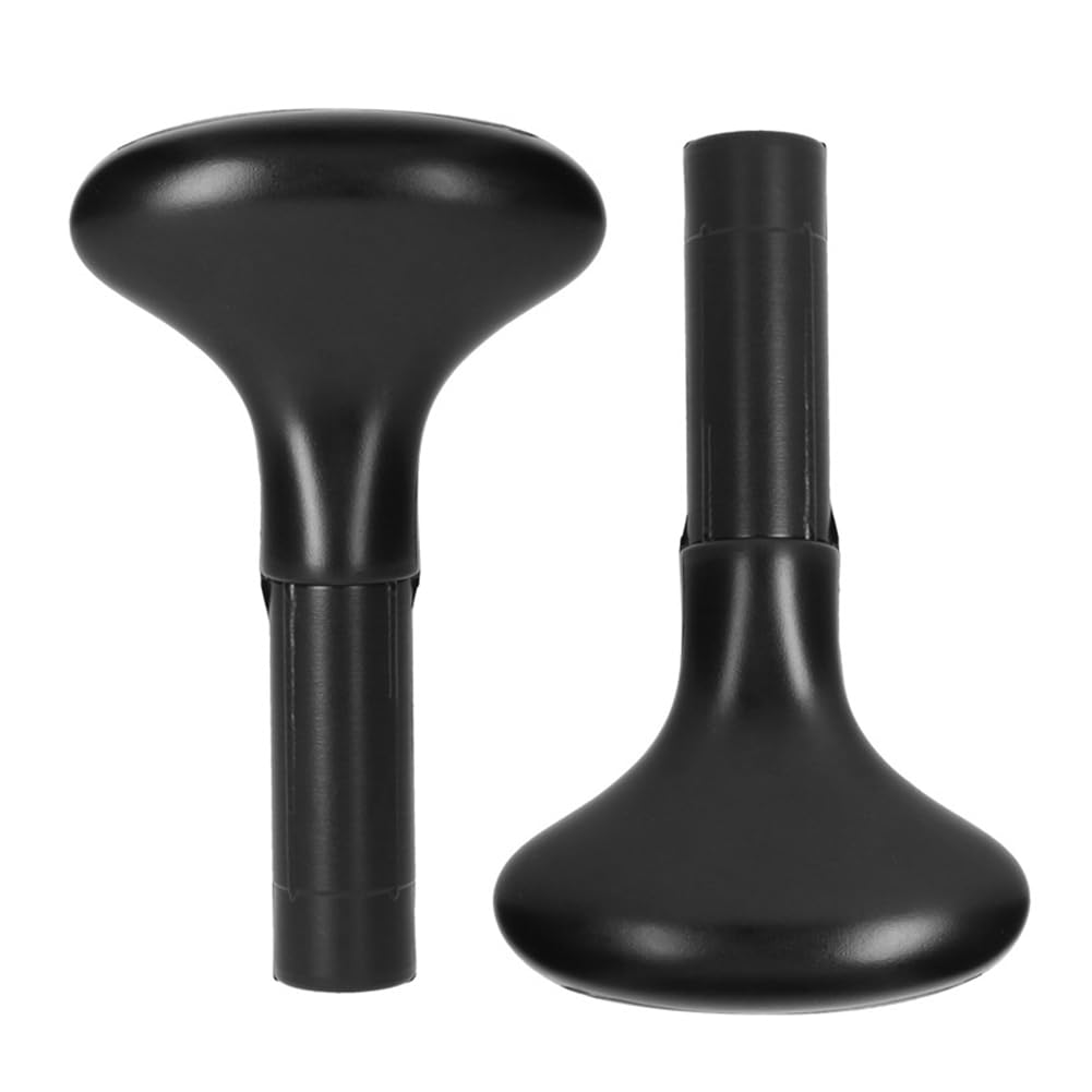 Poignées de pagaie Garvee (lot de 2) en forme de T pour kayak et SUP, ergonomiques, en PVC, de rechange, noires