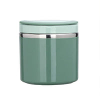 Boîte à lunch isotherme Garvee 630 ml en acier inoxydable avec poignée, double paroi étanche, sans BPA, verte, idéale pour le travail et les voyages.