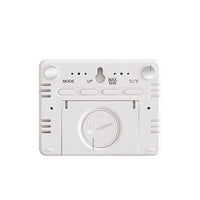 Réveil numérique LED Garvee avec aimant, affichage de la température et minuteur pour chambre et bureau, blanc, plastique