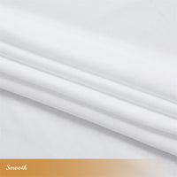 Garvee Housse d’arche ronde unie, diamètre 2 m, blanc, pour décoration de mariage et anniversaire, blanc