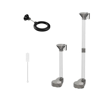 Ensemble de mangeoires Garvee pour poissons et crevettes, en verre cristal, grande capacité, accessoires d'aquarium, polyvalent, transparent