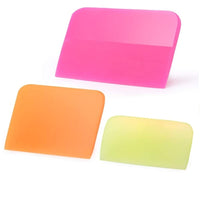 Kit de 3 pièces Garvee pour éliminer les rayures de voiture : gomme de silicone TPU flexible et protectrice pour le nettoyage et la protection de la peinture.