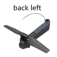 Bras de drone Garvee avec moteur et hélice pour E58 JY019, pièce de rechange robuste et compatible pour quadricoptère RC, idéal pour la réparation de drones.