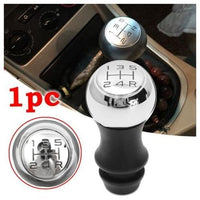 Pommeau de levier de vitesses Garvee 5 vitesses chromé MT pour voitures, durable, résistant aux rayures, universel, intérieur de voiture
