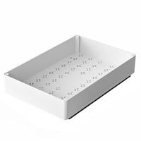 Organisateur de tiroir coulissant Garvee pour la cuisine, en métal, grand format (27 cm), antidérapant, pour la cuisine et la salle de bain, polyvalent