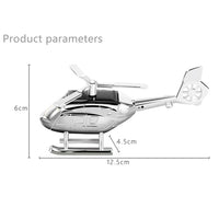 Diffuseur de parfum solaire Garvee pour voiture et maison, en forme d'hélicoptère, couleur or. Idéal pour l'aromathérapie.