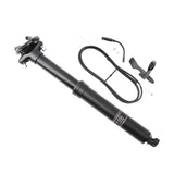 Garvee Tige de Selle Télescopique Hydraulique VTT 30,9 × 395 mm, Réglable, pour Mountain Bike Off-Road Adulte - Noir