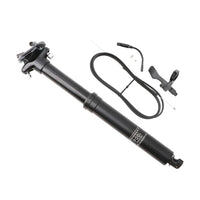 Garvee Tige de Selle Télescopique Hydraulique VTT 30,9 × 395 mm, Réglable, pour Mountain Bike Off-Road Adulte