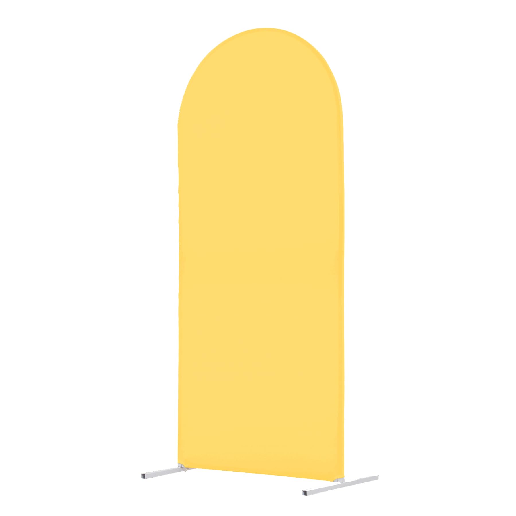 Garvee Ensemble de 3 pièces en spandex avec fermeture éclair pour arche de mariage, idéal pour les fêtes et les cérémonies. Couleur neutre.