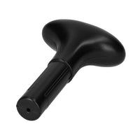 Poignées de pagaie Garvee (lot de 2) en forme de T pour kayak et SUP, ergonomiques, en PVC, de rechange, noires
