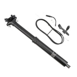 Garvee Tige de Selle Télescopique Hydraulique VTT 31,6 × 395 mm, Réglable, pour Mountain Bike Off-Road Adulte - Noir