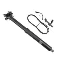 Garvee Tige de Selle Télescopique Hydraulique VTT 31,6 × 395 mm, Réglable, pour Mountain Bike Off-Road Adulte
