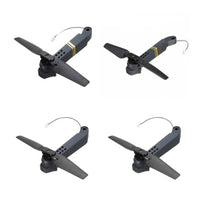 Bras de drone Garvee avec moteur et hélice pour E58 JY019, pièce de rechange robuste et compatible pour quadricoptère RC, idéal pour la réparation de drones.