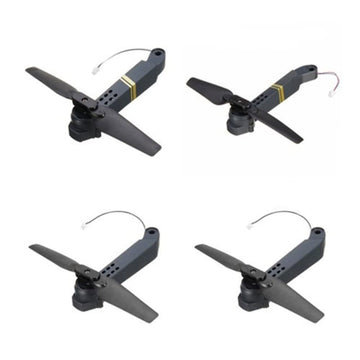 Bras de drone Garvee avec moteur et hélice pour E58 JY019, pièce de rechange robuste et compatible pour quadricoptère RC, idéal pour la réparation de drones.
