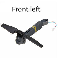 Bras de drone Garvee avec moteur et hélice pour E58 JY019, pièce de rechange robuste et compatible pour quadricoptère RC, idéal pour la réparation de drones.