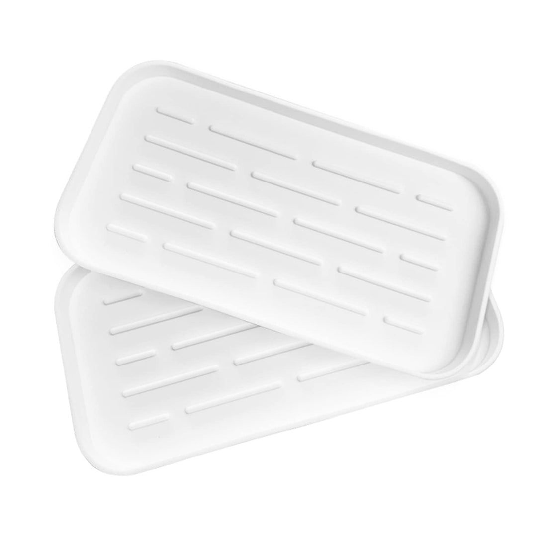 Organisateur d'évier en silicone Garvee, tapis d'égouttage antidérapant pour la cuisine, support de rangement pour la vaisselle, plateau égouttoir, accessoire pour la cuisine et la salle de bain.