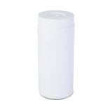 Distributeur de liquide vaisselle rechargeable Garvee, bouteille en silicone avec séparateur pour cuisine et salle de bain, blanc, facile à presser - Gris