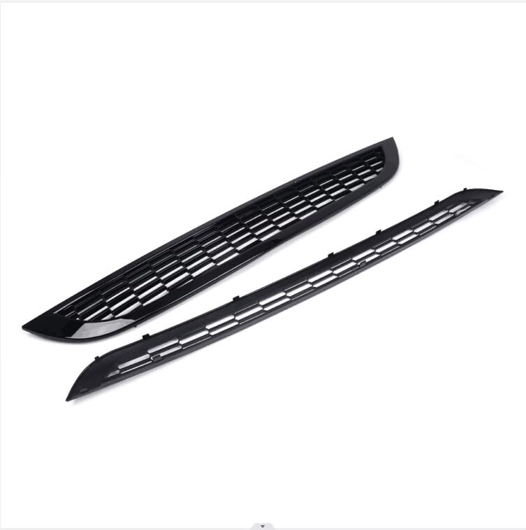 Calandre avant Garvee compatible avec Mini Cooper R50 R52 R53, structure alvéolaire en ABS, noir brillant, protection durable