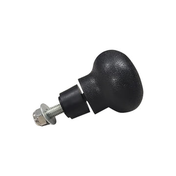 Poignée de volant Garvee 8 mm pour chariots élévateurs et tracteurs, en ABS, surface lisse, noire.