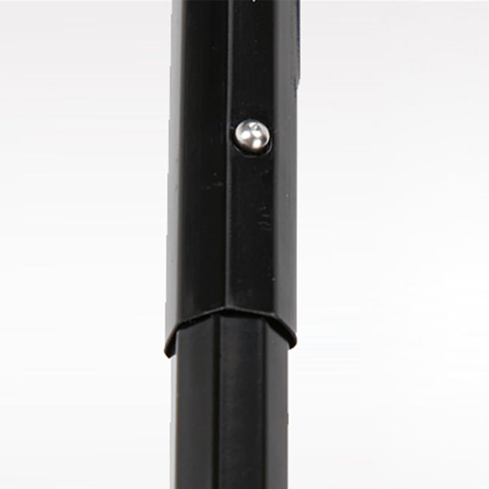 Parapluie familial Garvee grand format, coupe-vent et pliable, noir, 130 cm, pour la pluie et le soleil