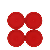 Ensemble d'accessoires de hockey sur air Garvee : 2 broches de 60 mm, 4 disques de 51 mm, en résine rouge, pour enfants et adolescents, table de jeu