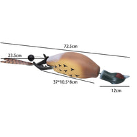 Mannequin d'entraînement pour chien Garvee Dokken Dead Fowl Trainer, réaliste, durable et en matériau souple, jouet d'extérieur, 26 x 15 x 7 cm, pour l'entraînement de la chasse.