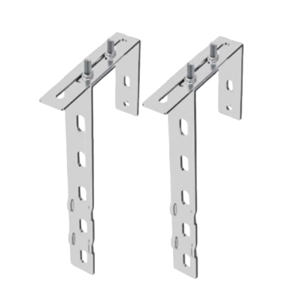 Kit de fixation Garvee pour panneaux solaires, en acier inoxydable, compatible avec les balcons et les balustrades en PVC, résistant aux intempéries et facile à installer.
