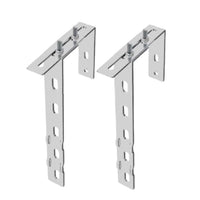 Kit de fixation Garvee pour panneaux solaires, en acier inoxydable, compatible avec les balcons et les balustrades en PVC, résistant aux intempéries et facile à installer.