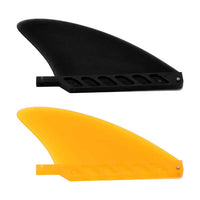 Garvee Surf Alette 4,6" souple et flexible avec vis, longboard/SUP/paddleboard Alette blanc central, pièce de rechange, vert, sports nautiques