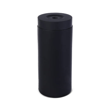 Distributeur de liquide vaisselle rechargeable Garvee, flacon en silicone, facile à presser, distributeur de savon pour les mains pour la cuisine et la salle de bain, noir