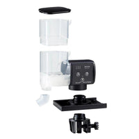 Distributeur automatique de nourriture GARVEE pour poissons rouges, minuterie et contrôle des portions, étanche, accessoire pour aquarium, aquariums d'eau douce, plastique