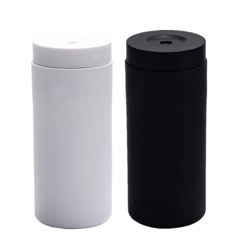 Distributeur de liquide vaisselle rechargeable Garvee (lot de 2), transparent, pour la cuisine et la salle de bain, étanche, facile à utiliser.
