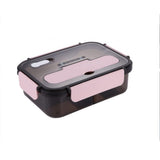 Boîte à bento hermétique Garvee, 2 compartiments, étanche, 1100 ml, sans BPA, légère, idéale pour l'école et le bureau