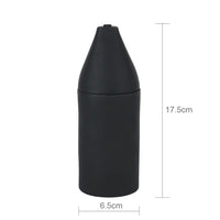 Distributeur de savon rechargeable en silicone Garvee, étanche, pour éviers de cuisine, désinfectant pour les mains, noir, pratique et durable