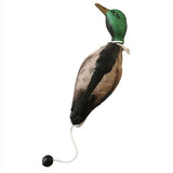 Garvee Jouet d'entraînement pour chiens en forme de canard mort, design réaliste, 46 x 10 x 10 cm
