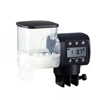 Distributeur automatique de nourriture GARVEE pour poissons rouges, minuterie et contrôle des portions, étanche, accessoire pour aquarium, aquariums d'eau douce, plastique