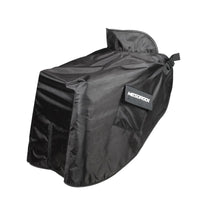 Housse universelle pour jambes de scooter Garvee, couverture imperméable doublée en polaire pour scooter, idéale par temps froid et pluvieux, housse multifonctionnelle pour jambes de fauteuil roulant, noire
