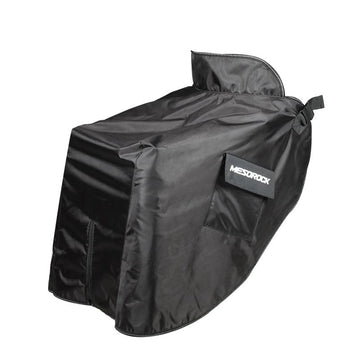 Housse universelle pour jambes de scooter Garvee, couverture imperméable doublée en polaire pour scooter, idéale par temps froid et pluvieux, housse multifonctionnelle pour jambes de fauteuil roulant, noire