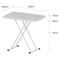 Garvee Ensemble de 4 chaises de salle à manger - Empilables, ergonomiques - Pieds en métal, plastique - Blanches - pour la cuisine, le bureau et les espaces extérieurs