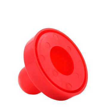 Ensemble d'accessoires de hockey sur air Garvee : 2 broches de 60 mm, 4 disques de 51 mm, en résine rouge, pour enfants et adolescents, table de jeu