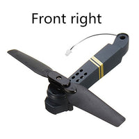 Bras de drone Garvee avec moteur et hélice pour E58 JY019, pièce de rechange robuste et compatible pour quadricoptère RC, idéal pour la réparation de drones.